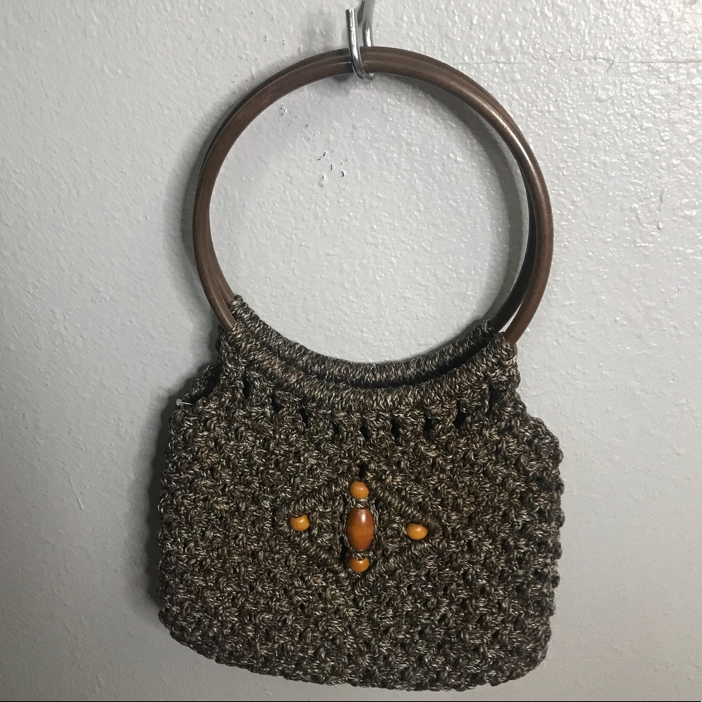 Vintage Macramé Bag